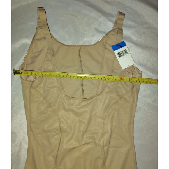 NWT Maidenform Firm Control Shapewear Open Bust Body Shaper Size XL Curvy 2656 - Picture 8 of 9